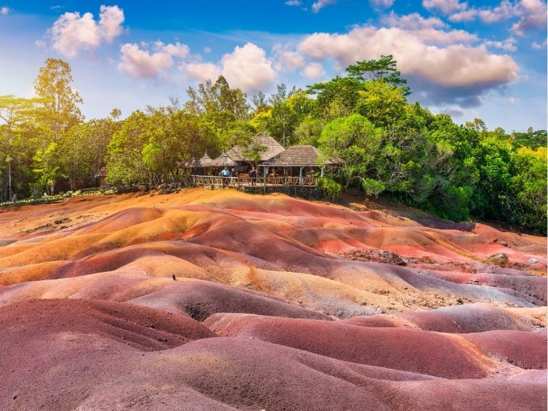 Chamarel – Ziemia Siedmiu Kolorów i Wodospad Chamarel